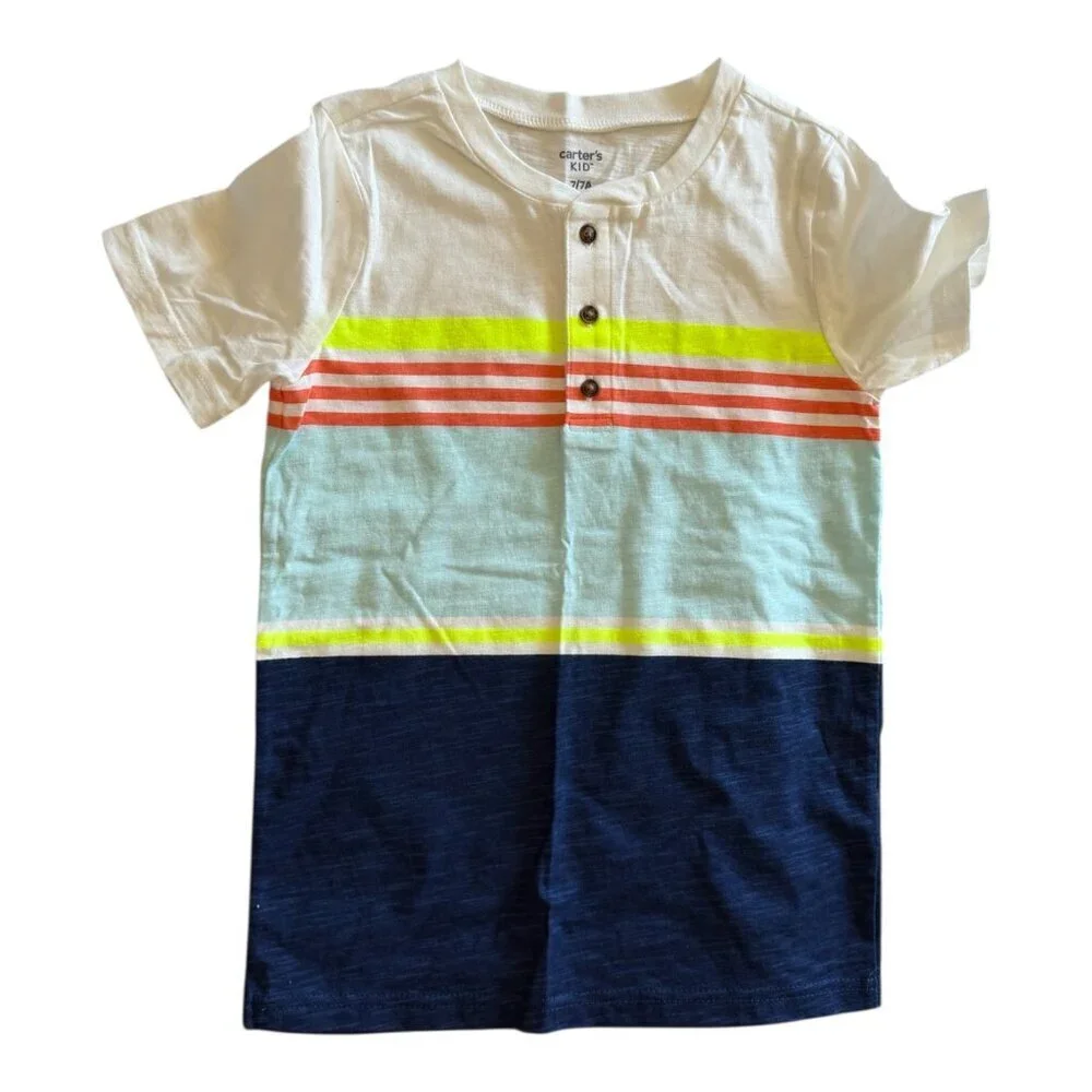 Boys' Clothes Lot Size SMALL 6/7 Summer (4 Pieces) Shirts, Shorts Old Navy